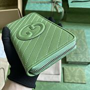 Gucci Blondie Zip-around Wallet Green Size 11 x 19.5 x 3 cm - 4