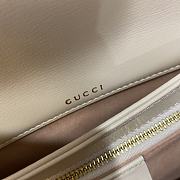 Gucci 1955 Horsebit Bag White Size 25 x 18 x 8 cm - 5