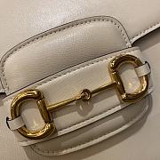 Gucci 1955 Horsebit Bag White Size 25 x 18 x 8 cm - 4