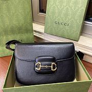 Gucci 1955 Horsebit Bag Black Size 25 x 18 x 8 cm - 1