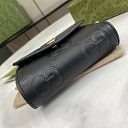 Gucci Black GG Leather Wallet Size 9.5 x 11 x 3 cm - 6