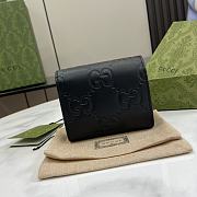 Gucci Black GG Leather Wallet Size 9.5 x 11 x 3 cm - 4