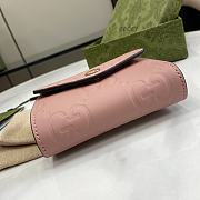 Gucci Pink GG Leather Wallet Size 9.5 x 11 x 3 cm - 6