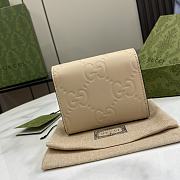 Gucci Beige GG Leather Wallet Size 9.5 x 11 x 3 cm - 6