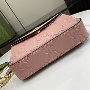 Gucci GG Super Mini Shoulder Bag Pink Size 18 x 11 x 4 cm - 3