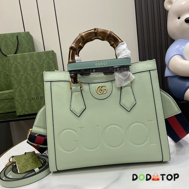 Gucci Diana Large Tote Bag Light Green Size 35 x 30 x 14 cm - 1