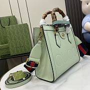 Gucci Diana Large Tote Bag Light Green Size 35 x 30 x 14 cm - 5