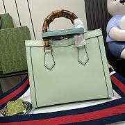 Gucci Diana Large Tote Bag Light Green Size 35 x 30 x 14 cm - 4