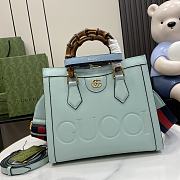 Gucci Diana Large Tote Bag Light Blue Size 35 x 30 x 14 cm - 1