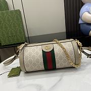 Gucci Ophidia Small Shoulder Bag Oatmeal Size 24 x 12 x 12 cm - 1