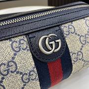 Gucci Ophidia Small Shoulder Bag Blue Size 18.5 x 10 x 10 cm - 4