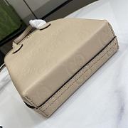 Gucci GG Super Mini Bag With Strap Beige Size 15 x 20 x 5 cm - 6