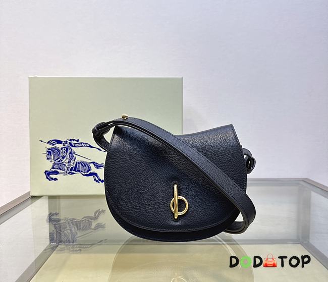 Burberry Mini Rocking Horse Saddle Bag Black Size 19 × 6 × 16 cm - 1