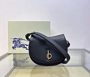 Burberry Mini Rocking Horse Saddle Bag Black Size 19 × 6 × 16 cm - 1