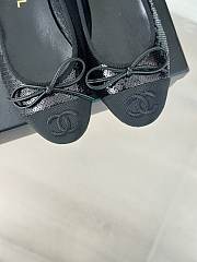 Chanel Black Ballet Flats - 6