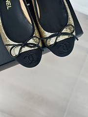 Chanel Beige Ballet Flats - 5