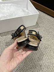 Dior J’adior Slingback Flats Black/Beige - 2