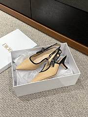 Dior J’adior Slingback Pump Black/Beige 6.5 cm - 5