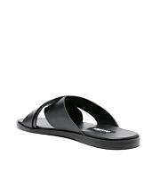 Tom Ford Preston Leather Slides Black - 3