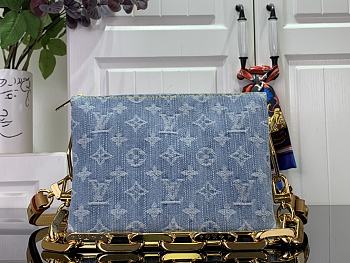 Louis Vuitton Coussin BB Bag M11401 Light Blue Size 21 x 16 x 7 cm