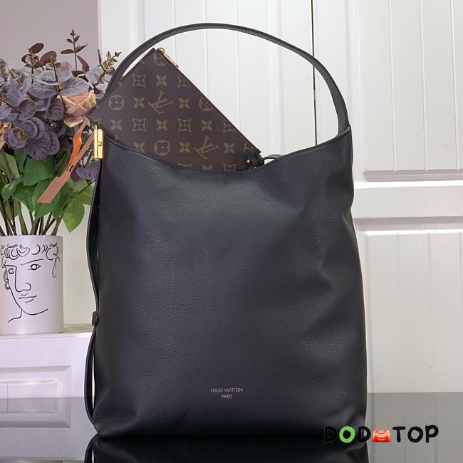 Louis Vuitton Low Key Hobo Medium Handbag M24856 Black Size 31 x 35 x 18 cm - 1