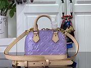 Louis Vuitton Nano Alma Handbag M82974 Purple Size 18 x 12 x 8 cm - 6