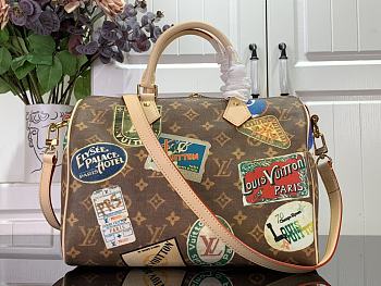 Louis Vuitton Speedy Bandoulière 30 Handbag M47087 Size 30 x 21 x 17 cm