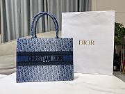 Dior Book Tote Denim Medium Size 36.5 x 27 x 16 cm - 1