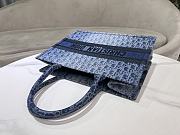 Dior Book Tote Denim Medium Size 36.5 x 27 x 16 cm - 5