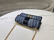 Dior 30 Montaigne East-West Chain Bag Size 21 x 12 x 6 cm - 6