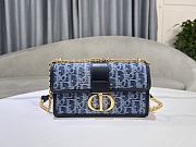 Dior 30 Montaigne East-West Chain Bag Size 21 x 12 x 6 cm - 4