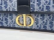 Dior 30 Montaigne East-West Chain Bag Size 21 x 12 x 6 cm - 3