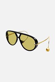 Bottega Veneta Drop Aviator Sunglasses  - 1