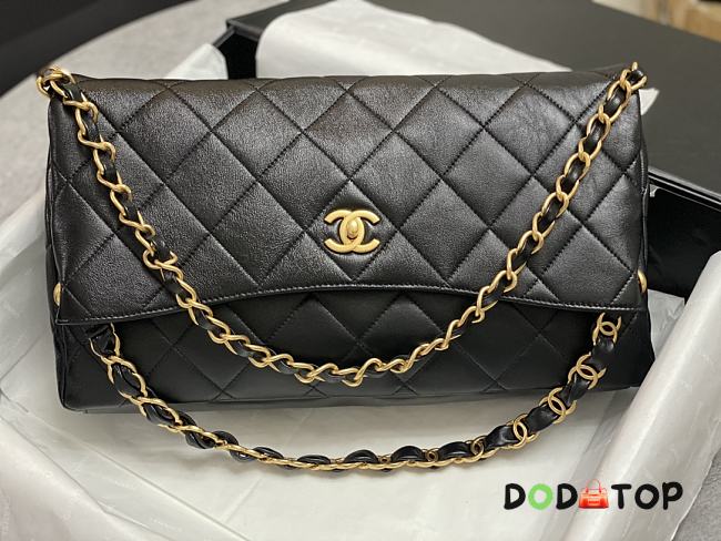 Chanel 24 Hobo Black Bag Size 24 × 36 × 9 cm - 1