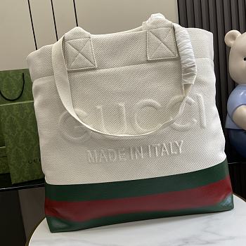 Gucci Men's Tote Bag White Size 48 x 48 x 17 cm