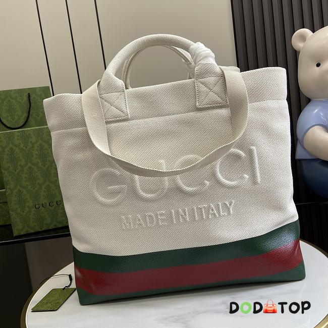 Gucci Men's Tote Bag White Size 40 x 38 x 17 cm - 1