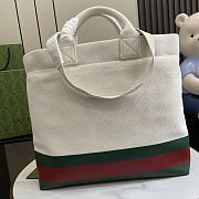 Gucci Men's Tote Bag White Size 40 x 38 x 17 cm - 2