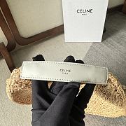 Celine Classic Panier Hobo Bag In Raffia Size 33 x 16 x 4 cm - 2