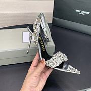 Tom Ford Silver High Heel 10.5 cm - 3