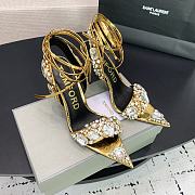 Tom Ford Gold High Heel 10.5 cm - 1