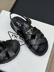 Prada Black Sandals - 6