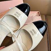 Miu Miu White Slippers - 4