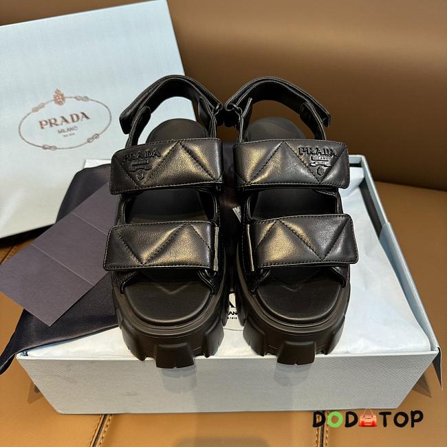 Prada Sandals Black/White - 1