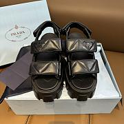 Prada Sandals Black/White - 1