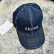 Celine Hat Denim - 5