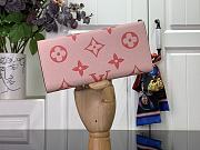 Louis Vuitton Long Wallet M60699 Pink Size 19 x 10 cm - 5