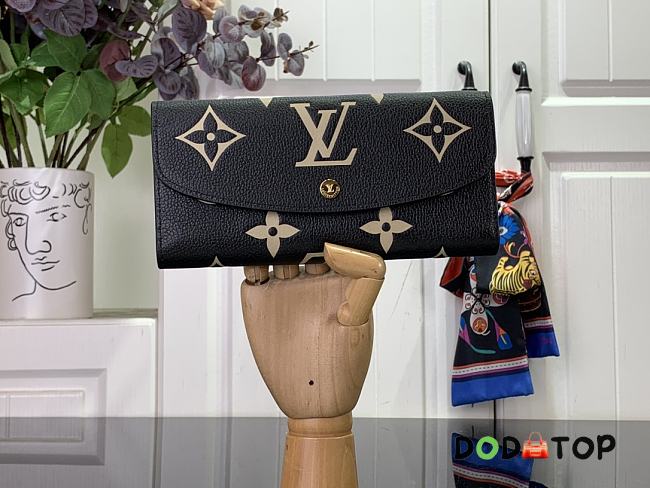 Louis Vuitton Long Wallet M60699 Black Size 19 x 10 cm - 1