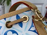 Louis Vuitton Nano Noé Bucket Bag M83620 Blue Size 13 x 16 x 10 cm - 6