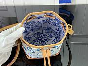 Louis Vuitton Nano Noé Bucket Bag M83620 Blue Size 13 x 16 x 10 cm - 5