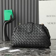 Bottega Veneta Lauren 1980 Teen Clutch Black Size 31.5 x 16.5 x 11 cm - 5